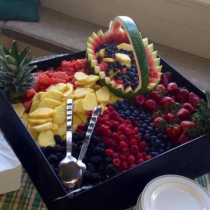 Product: Watermelon, Strawberries, Blueberries, Blackberries, and Pineapple - Deep Run Roadhouse in West End - Richmond, VA Barbecue Restaurants Product: Watermelon, Strawberries, Blueberries, Blackberries, and Pineapple - Deep Run Roadhouse in West End - Richmond, VA Barbecue Restaurants