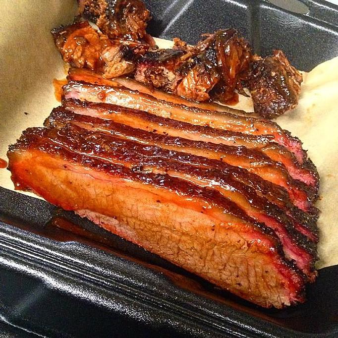 Product: l.b. Beef Brisket - Deep Run Roadhouse in West End - Richmond, VA Barbecue Restaurants Product: l.b. Beef Brisket - Deep Run Roadhouse in West End - Richmond, VA Barbecue Restaurants