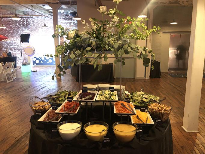 Product: Salad Bar at 409 S Main - Draper's Catering of Memphis in Memphis, TN Bakeries