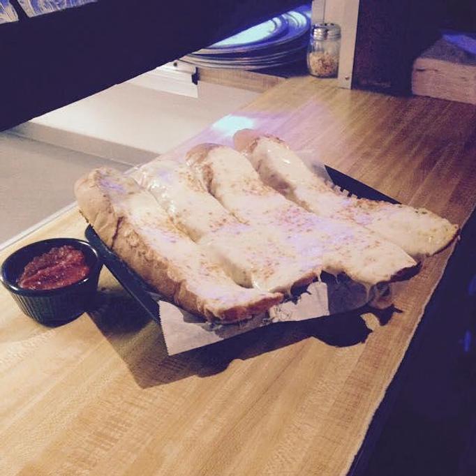 Product: Large Mozzarella Garlic Bread - Dulono's Sports Bar in Minneapolis, MN Sandwich Shop Restaurants