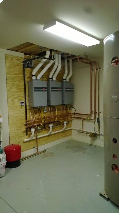 Product: Charlotte commercial tankless water heater installation - E.R. Plumbing Services in Matthews, NC Plumbing Contractors