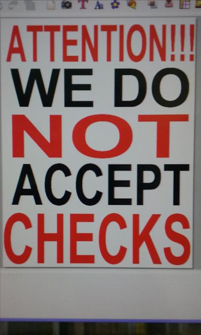 Product: WE ACCEPT DEBIT AND CREDIT CARDS, AND HAVE AN ATM. - Family Fun Frontier Center in Gillette, WY Bars & Grills