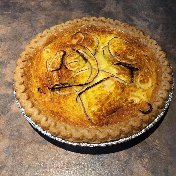 Product: Quiche Lorraine - Founders Cafe in Rochester, NY American Restaurants