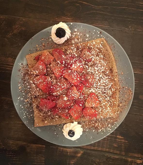 Product: Tiramisu crepe - Geppetto Cafe in Pittsburgh, PA Coffee, Espresso & Tea House Restaurants