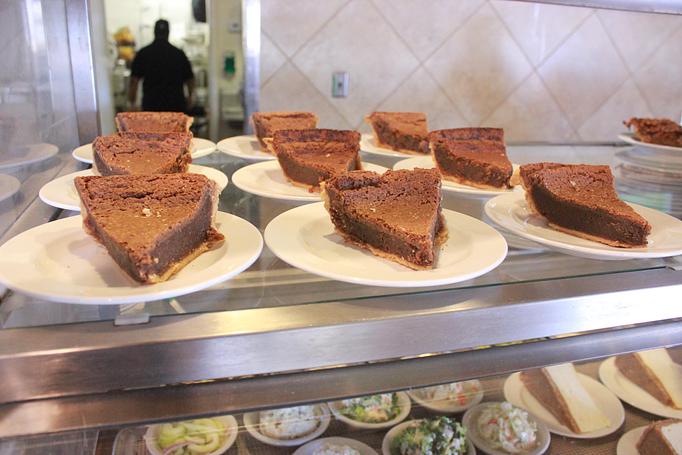 Product: Fresh Baked Chocolate Chess - Grant's Kitchen and Grill in Flowood, MS American Restaurants
