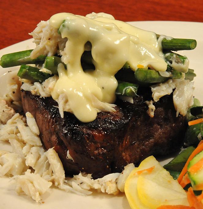 Product: Filet Oscar - J.B. Dawson's Restaurant & Bar in Langhorne, PA American Restaurants