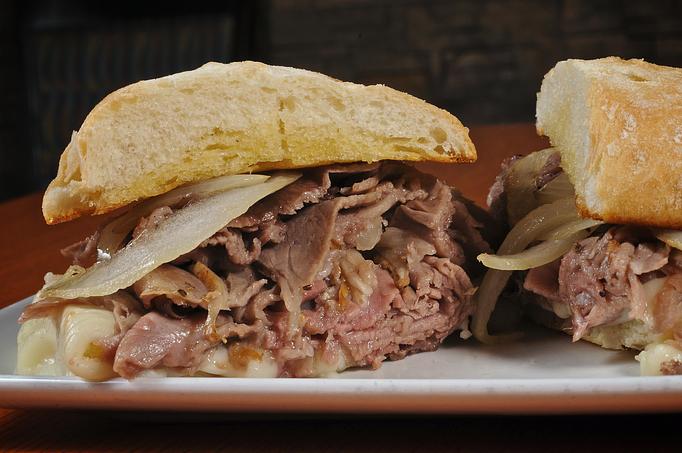 Product: Prime Rib Sandwich - J.B. Dawson's Restaurant & Bar in Langhorne, PA American Restaurants
