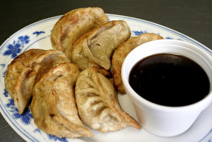 Product: Pan Fried Dumplings - Jade Garden Sarasota in Sarasota, FL Chinese Restaurants