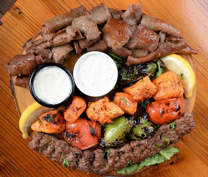 Product: Keto Platter with Koobideh kebab choice - Kebab Place in DTSA - Santa Ana, CA Greek Restaurants