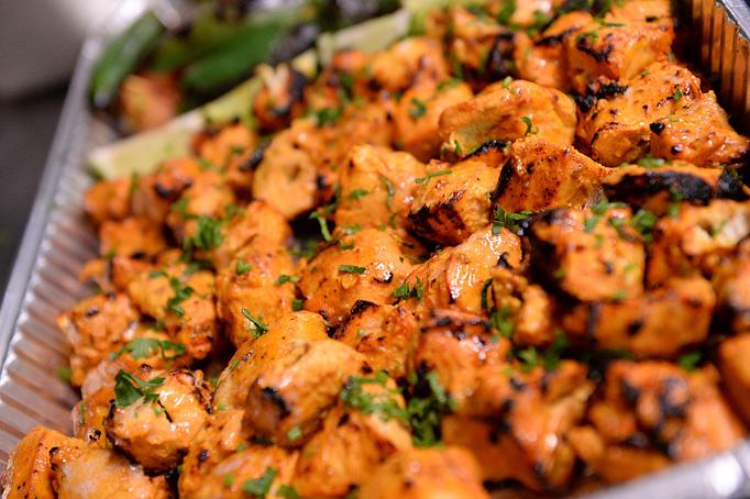 Product: Organic Chicken Kebabs grilled to perfection - Kebab Place in DTSA - Santa Ana, CA Greek Restaurants