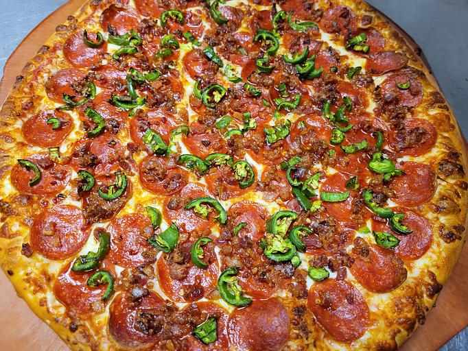 Product - Lamppost Pizza in Davis, CA Pizza Restaurant