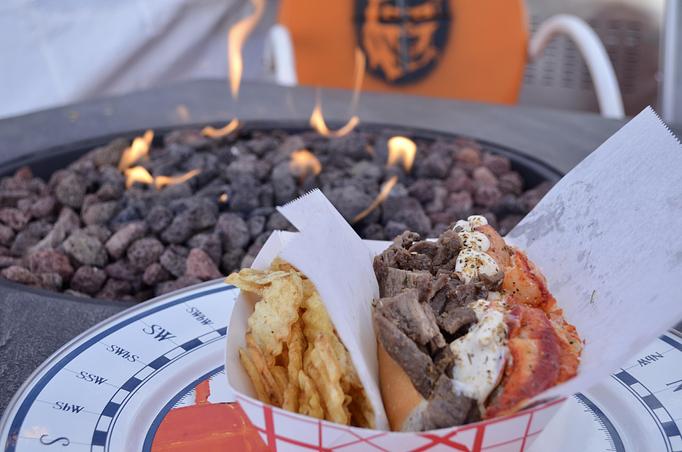 Product: The king of sea and land.  Signature marinated steak on top of our spectacular lobster in a toasted roll, finished with garlic aioli and the Captain's Pinch. - Lobstercraft in Fairfield, CT Seafood Restaurants Product: The king of sea and land.  Signature marinated steak on top of our spectacular lobster in a toasted roll, finished with garlic aioli and the Captain's Pinch. - Lobstercraft in Fairfield, CT Seafood Restaurants