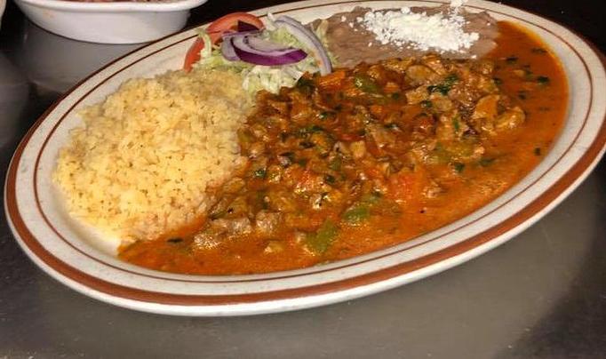 Product: Bistec Ranchero - Mariscos El Pescador in Reno, NV Mexican Restaurants