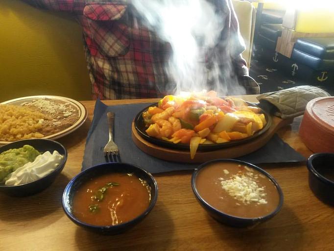 Product: Fajitas de Mariscos - Mariscos El Pescador in Reno, NV Mexican Restaurants