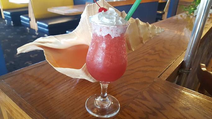 Product: Strawberry Daiquiri - Mariscos El Pescador in Reno, NV Mexican Restaurants