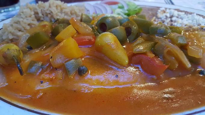 Product: Pescado a la Veracruzana - Mariscos El Pescador in Reno, NV Mexican Restaurants