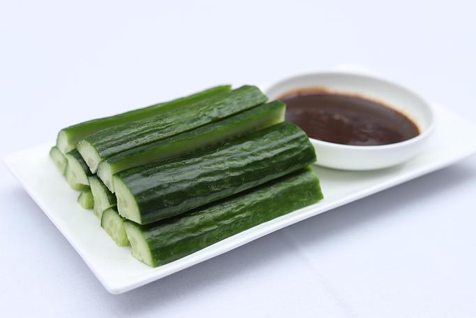 Product: Cucumber Sticks with sesame paste - Mazu Szechuan in New York, NY Bars & Grills