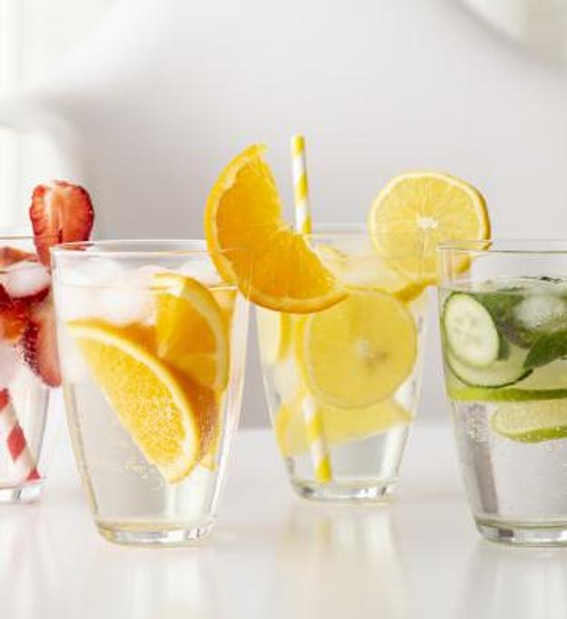 Product: Fruit Du Jour! We make a fresh fruit infused spring water daily. - Mikel’s The Paul Mitchell Experience in Tampa, FL Day Spas