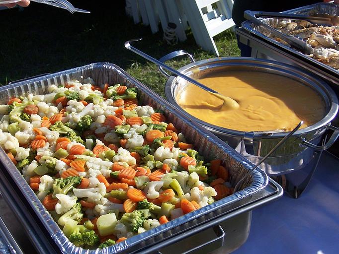 Product: Traditional blend of broccoli, cauliflower and carrots.  Steamed to perfection and served with a cheese sauce on the side. - Ms Piggie's BBQ in Coopersville, MI Barbecue Restaurants