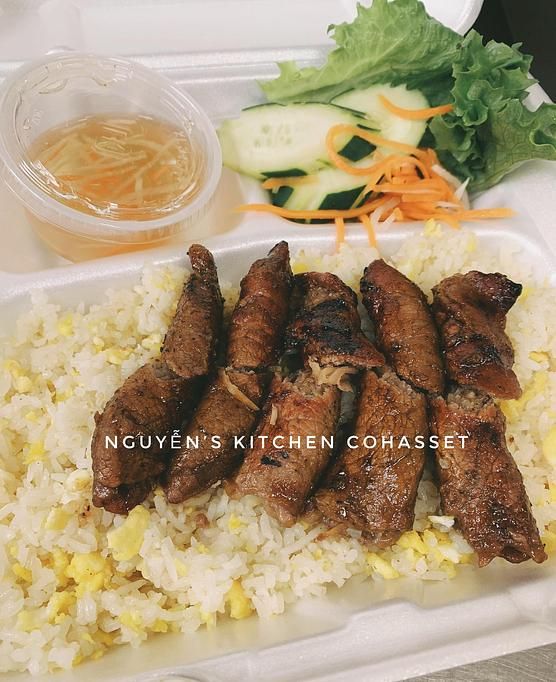 Product: with fried rice - Nguyen's Kitchen in Cohasset, MA Bars & Grills