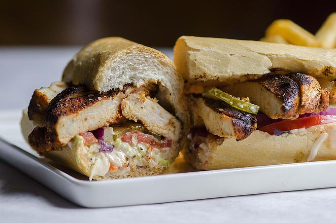 Product: Blackened Chicken Po-boy - Oceana Grill in New Orleans, LA Cajun & Creole Restaurant