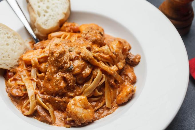 Product: Cajun Jambalaya Pasta - Oceana Grill in New Orleans, LA Cajun & Creole Restaurant
