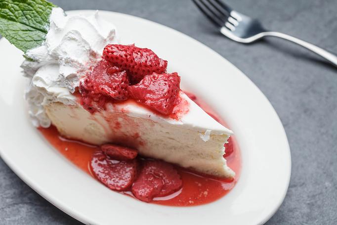 Product: Strawberry Cheesecake - Oceana Grill in New Orleans, LA Cajun & Creole Restaurant