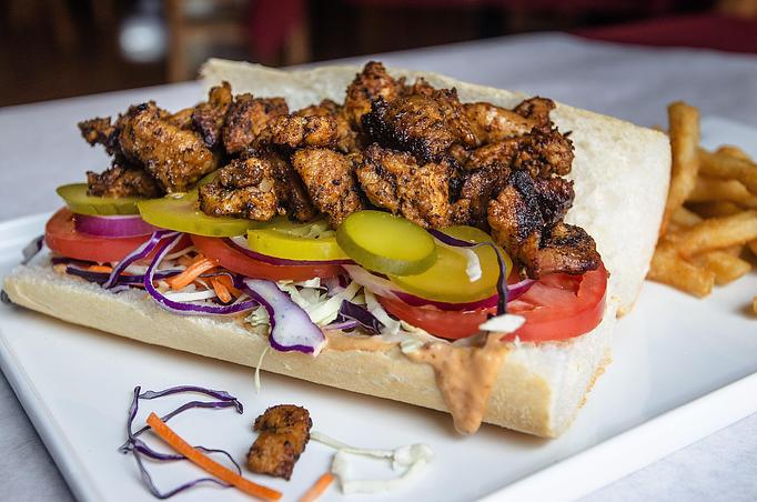 Product: Fried Or Blackened Gator Bite Po-boy - Oceana Grill in New Orleans, LA Cajun & Creole Restaurant