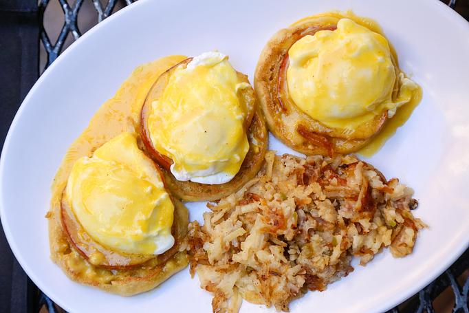 Product: Eggs Benedict - Oceana Grill in New Orleans, LA Cajun & Creole Restaurant