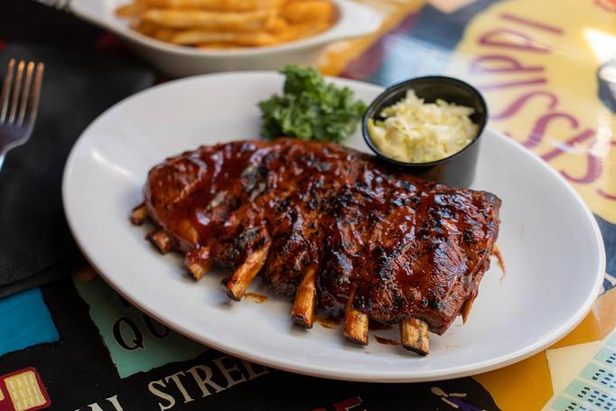 Product: "Knife And Fork" B.B.Q Ribs - Oceana Grill in New Orleans, LA Cajun & Creole Restaurant