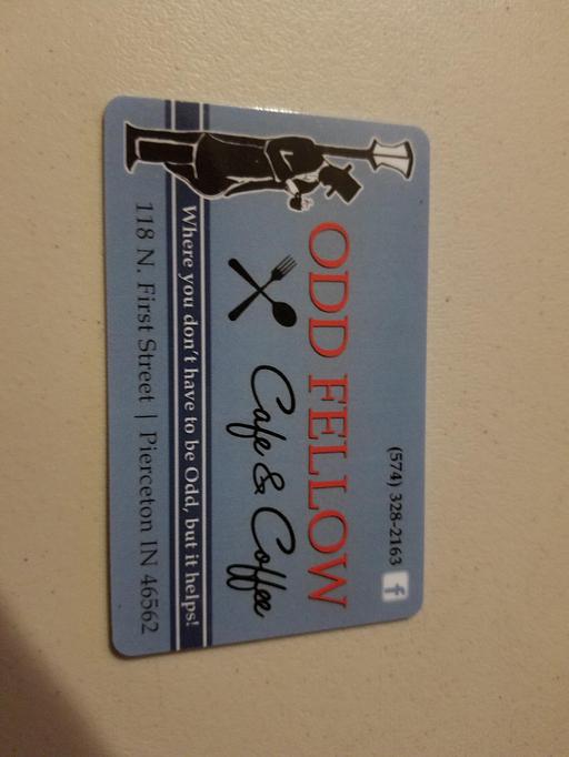 Product: Easy Gift Giving with that Personal Touch! - Odd Fellow Cafè & Coffee in Pierceton, IN Coffee, Espresso & Tea House Restaurants