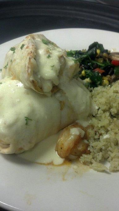 Product: Seafood Burrito - Osorio's Latin Fusion in Appleton, WI American Restaurants