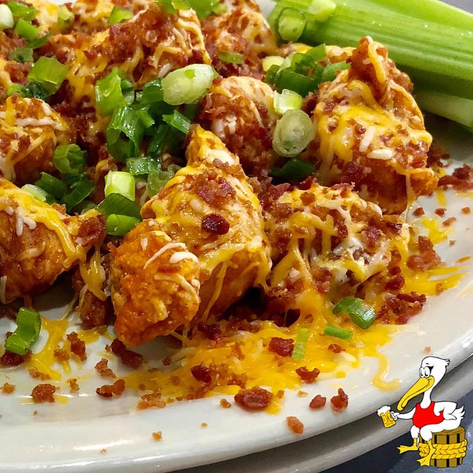 Product: Loaded Boneless Wings - Pelican Larry's Raw Bar And Grill in Naples, FL American Restaurants