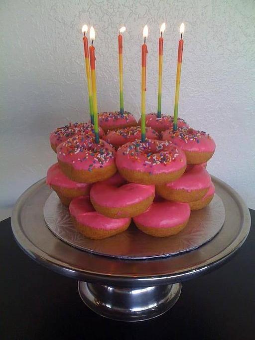 Product: 21 expertly stacked donuts - no cutting required - Rebel Donut in Albuquerque, NM Bakeries