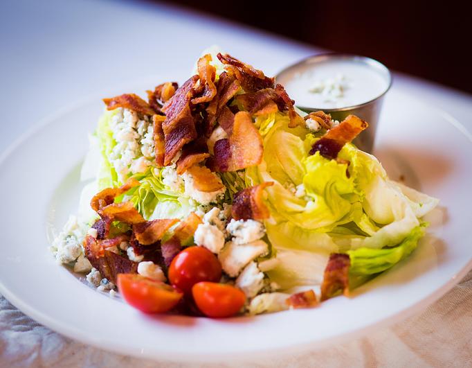 Product: Blue Cheese Wedge Salad - Rocky’s Hot Chicken Shack in Asheville, NC American Restaurants