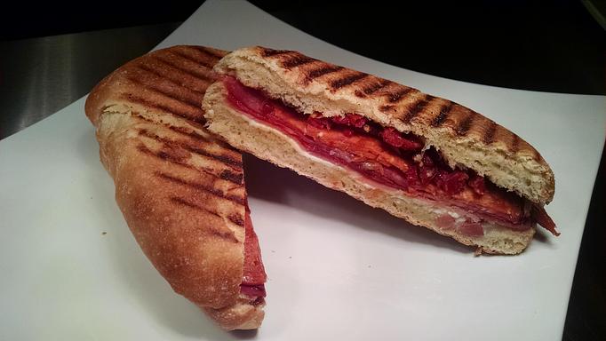 Product: capone panini   (italian panini) - Rocky's Pizza in Huntersville, NC - Huntersville, NC Italian Restaurants