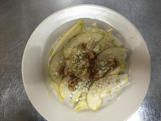 Product: Endive Salad - Sir Edmond Halley's in Myers Park - Charlotte, NC Hamburger Restaurants Product: Endive Salad - Sir Edmond Halley's in Myers Park - Charlotte, NC Hamburger Restaurants