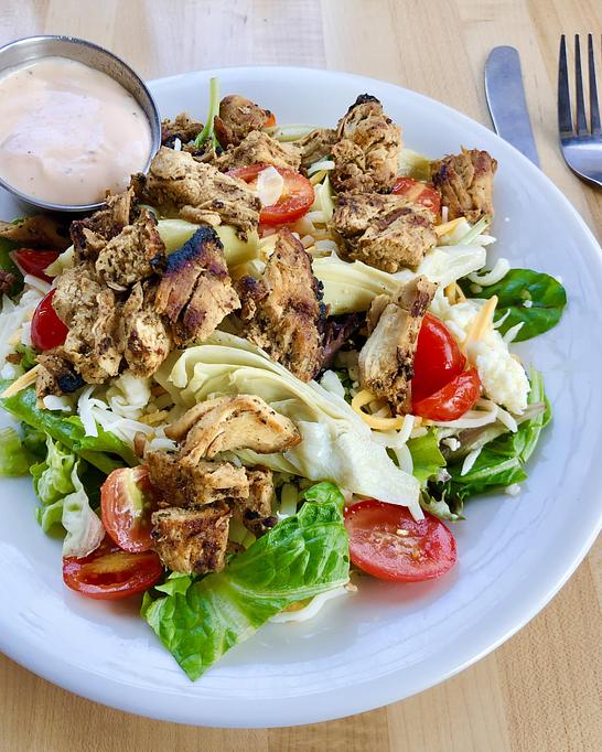Product: Shack Salad w/ Grilled Chicken - Slider Inn in Midtown - Memphis, TN Wings Restaurants