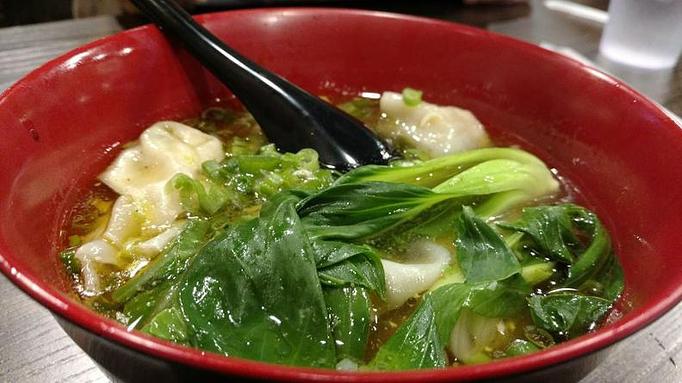 Product: Wonton in Vegetable Sauce - Szechwan Noodle in Rio Salado Community College - Tempe, AZ Pasta & Rice
