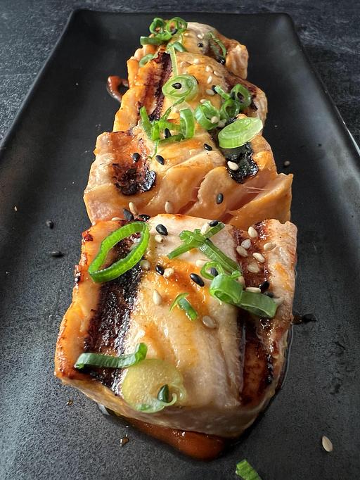 Product: BBQ Salmon - Takumi Izakaya Bar in Sacramento, CA Bars & Grills
