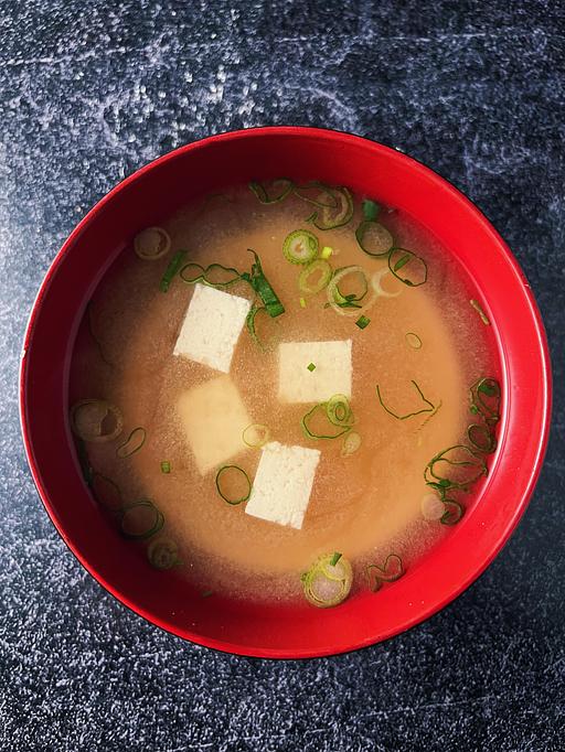 Product: Miso Soup - Takumi Izakaya Bar in Sacramento, CA Bars & Grills
