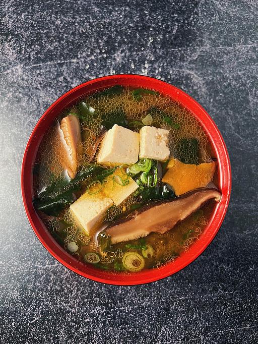 Product: Tofu Mushroom Soup - Takumi Izakaya Bar in Sacramento, CA Bars & Grills