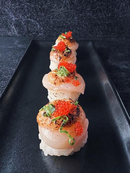Product: Torched Scallops - Takumi Izakaya Bar in Sacramento, CA Bars & Grills