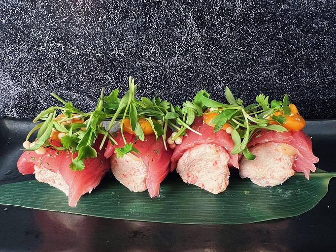 Product: Ahi Crab Bites* - Takumi Izakaya Bar in Sacramento, CA Bars & Grills