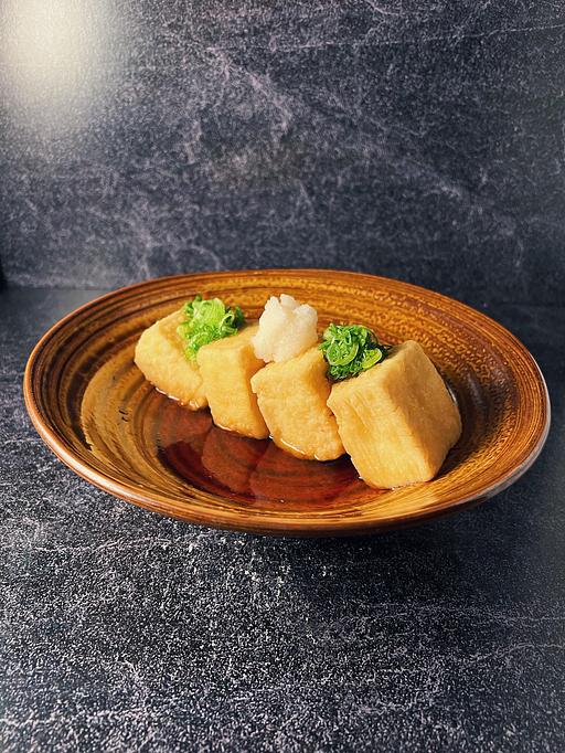 Product: Age Dashi Tofu - Takumi Izakaya Bar in Sacramento, CA Bars & Grills