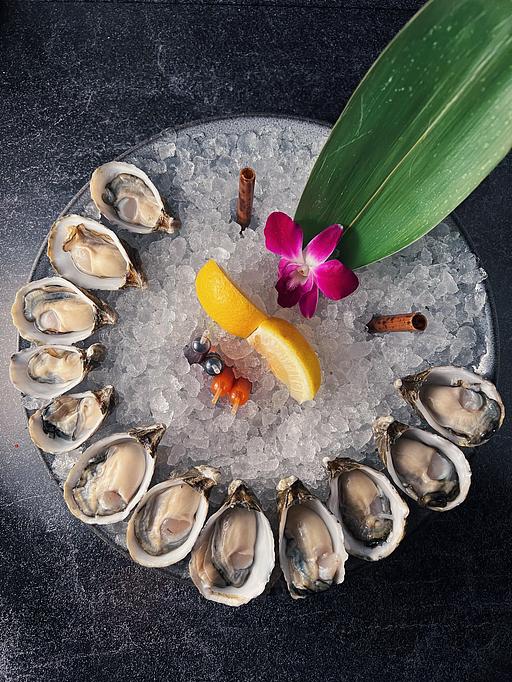 Product: Oyster on a Half Shell* - Takumi Izakaya Bar in Sacramento, CA Bars & Grills