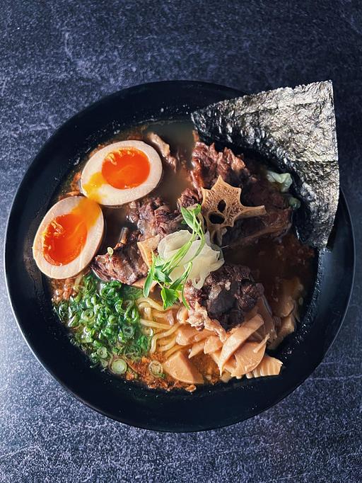Product: Ox Tail Ramen - Takumi Izakaya Bar in Sacramento, CA Bars & Grills