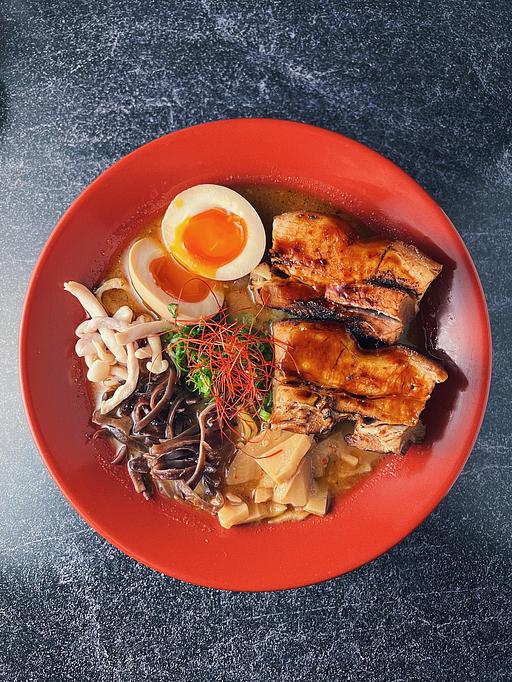 Product: Spicy Miso Ramen - Takumi Izakaya Bar in Sacramento, CA Bars & Grills