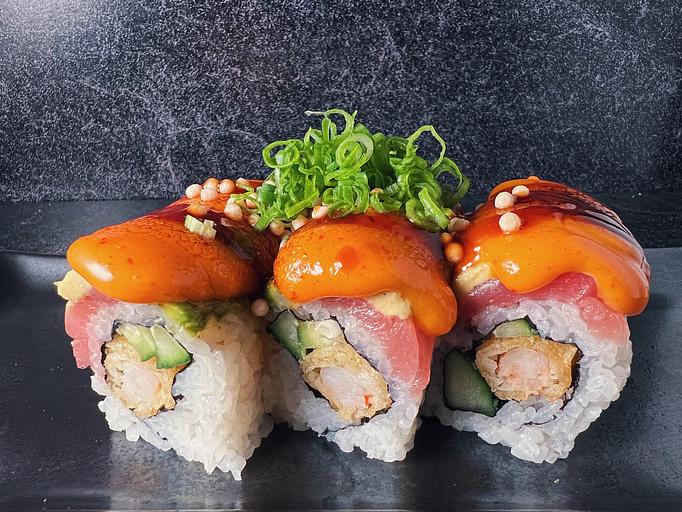 Product: J-Town Roll* - Takumi Izakaya Bar in Sacramento, CA Bars & Grills