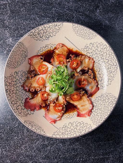Product: Tako Crudo - Takumi Izakaya Bar in Sacramento, CA Bars & Grills